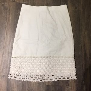Ann Taylor Linen Skirt